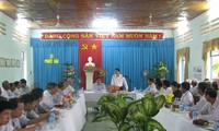 Presidente vietnamita prosigue su visita de trabajo en Ninh Thuan
