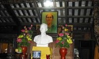 Construyen templo en memoria a familiares de Ho Chi Minh en su tierra natal