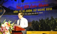 Vietnam preserva los cantos folklóricos Ví- Giặm para generaciones futuras