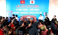 Vietnam y Japón celebran rezo por la paz y la amistad bilateral