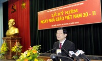 Presidente vietnamita destaca formación de cuadros políticos para la nación
