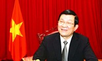Presidente vietnamita orienta al pueblo cumplir tareas de 2013