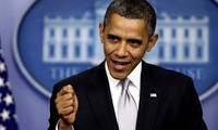 Barack Obama renueva juramento en segundo mandato