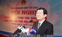 Presidente vietnamita puntualiza reformas jurídicas