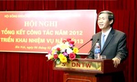 Vietnam: Consejos de ciencia del Partido proyectan trabajos de 2013