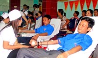 Localidades vietnamitas responden al Día nacional de donación de sangre