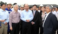 Secretario general del Partido trabaja en Quang Ninh