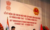 Cancillería vietnamita felicita a la India por motivo de 66 años de su Día Independiente