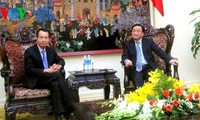Dirigente vietnamita recibe al vicepresidente de CFI