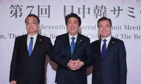 China, Japan, South Korea pledge joint effort on North Korea issue