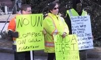 “Yellow Vest” protests spread to Canada