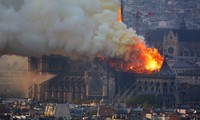 Notre Dame Cathedral fire under control