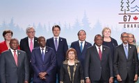 Nguyen Xuan  Phuc총리 확대 G7정상회의 참여 및 캐나다 방무 마무리