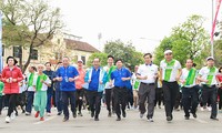 전국, 국민 건강을 위한 올림픽 달리기 날 개최