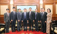 호찌민시 지도자, 한국 국회사무처 사무차장 접견