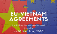 국제 언론, 베트남 국회의 EVFTA  승인을 적극적으로 평가