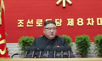 김정은 조선 국무위원장, 미국에 적대적 정책 포기 요청