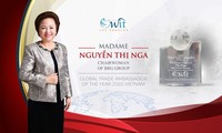 응우옌 티 응아 부인, 2020년 글로벌 무역 대사로 임명