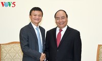 Le Premier ministre reçoit le président du groupe Alibaba
