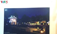 Pameran foto tentang keindahan Kuil Sastra Van Mieu-Quoc Tu Giam
