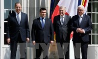 Les dirigeants de Quatuor de Normandie veulent accélérer l'application des accords de Minsk 