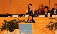 Nguyên Thi Kim Tiên à la 72e Assemblée mondiale de la Santé