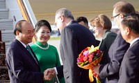 Nguyên Xuân Phuc est arrivé à Moscou