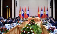 Le vice-Premier ministre Trinh Dinh Dung en visite au Laos