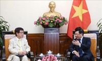 Un responsable du cabinet japonais reçu par Pham Binh Minh