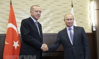 Conversation téléphonique entre les présidents russe et turc