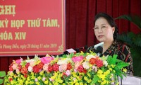 Nguyên Thi Kim Ngân rencontre l’électorat à Cân Tho