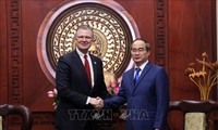 Nguyên Thiên Nhân rencontre l’ambassadeur américain au Vietnam 