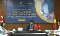 Réseautage d’affaires entre producteurs d’emballage vietnamiens et importateurs turcs