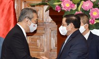 Pham Minh Chinh reçoit l’ambassadeur du Japon au Vietnam