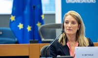 Roberta Metsola élue présidente du Parlement européen
