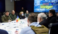 Ukraine: trois Premiers ministres européens ont rencontré le président ukrainien Volodomyr Zelensky à Kiev