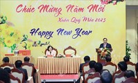 Pham Minh Chinh adresse ses vœux du Têt au secteur bancaire