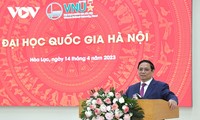 Pham Minh Chinh: l’Université nationale de Hanoï devrait être un lieu de convergence pour les scientifiques de premier plan du Vietnam et du monde