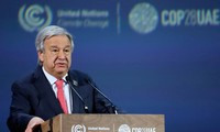 COP28: Antonio Guterres appelle à l'élimination des combustibles fossiles