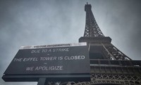 La grève se poursuit à la Tour Eiffel