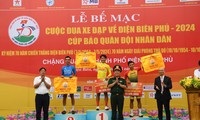 Clap de fin pour la course cycliste vers Diên Biên Phu 2024