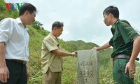 Воонг Фук Ниеп 35 лет занимается работой по защите пограничных столбов