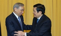 Президент СРВ Чыонг Тан Шанг принял губернатора японской префектуры Гумма