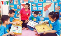 Воспитательница детского сада внесла вклад в развитие отрасли образования Ханоя