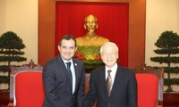 Нгуен Фу Чонг принял председателя Палаты сенаторов Генерального конгресса Мексики
