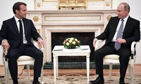 Путин и Макрон обсудили по телефону ситуацию в Сирии