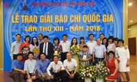 Встреча с журналистами Радио «Голос Вьетнама», получившими национальную премию в области журналистики