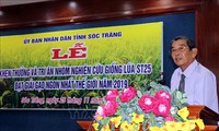 Вьетнамский рис «ST25» завоевал приз «Самый вкусный рис в мире 2019 г.»