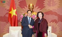 Глава Нацсобрания СРВ Нгуен Тхи Ким Нган приняла послов Австралии и Республики Корея 