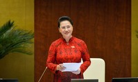 Просьба к Нацсобранию освободить спикера парламента Нгуен Тхи Ким Нган от занимаемой должности 